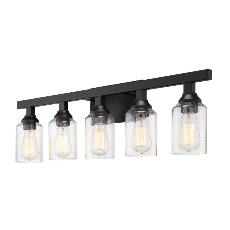 Tereza 5 - Light Dimmable Vanity Light, Flat Black