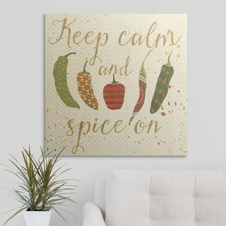 « vi » par veronique charron, impression Mexican Fiesta, H 35 po x l 35 po x P 1,5 po, Toile