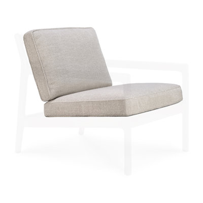 Jack Indoor Polyester Blend Seat/Back Cushion