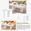 Table basse moderne avec plateau en bois aggloméré Modern Cloud-2138590214