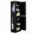 Stylish Storage Cabinet For Bathroom, Tall Storage Cabinet, Freestanding Bathroom Storage Cabinet With Adjustable Shelf