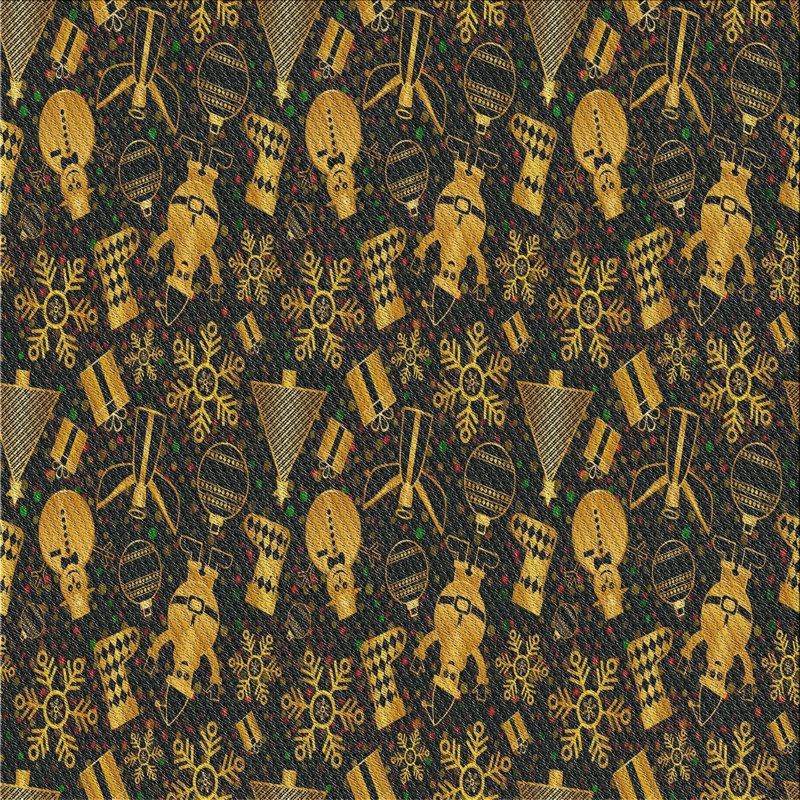 Tapis de zone verte à motif, Carré 3 pi