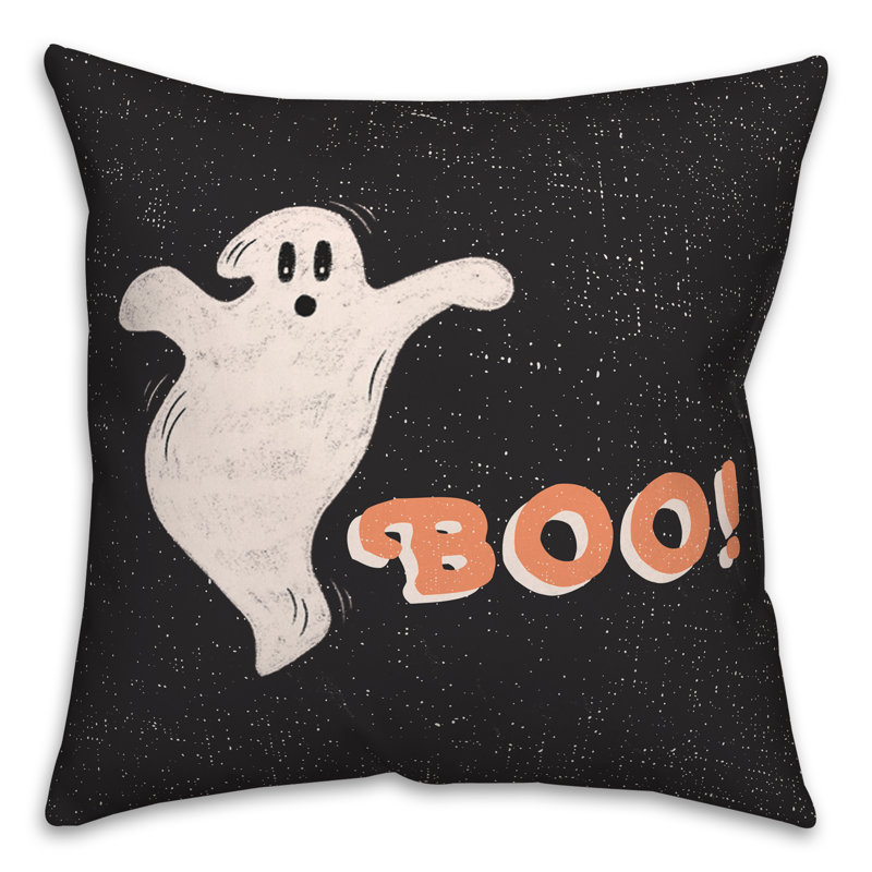 Coussin Retro Ghost Boo