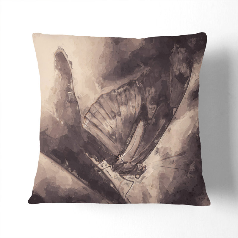 Abstract Square Cushion, 40cm H x 40cm W x 15cm D