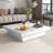 Square Marble Veneer Coffee Table