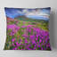 Oreiller de couleur paysage fleurs en montagnes-1603574022