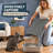 Gray 24 x 15 in cat litter mat with a waterproof double-layer honeycomb structure that catches scattered particles to stop tracking; the urine-proof base shields floors and the surface is easy to clean.