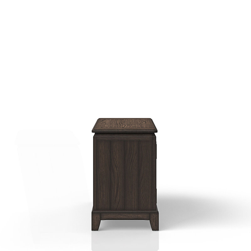 Crédence de bureau avec deux tablettes et tiroirs, armoire d'appoint