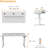 PowerLift Electric Standing Desk, Height Adjustable with Split-Level Desktop, USB & Power Outlets-1607937685-1607937687