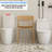 Momei Dual-Flush 11/1.6 GPF Elongated One-Piece Toilet, Modern Floor-Mounted Design with Soft-Close Seat-101071542