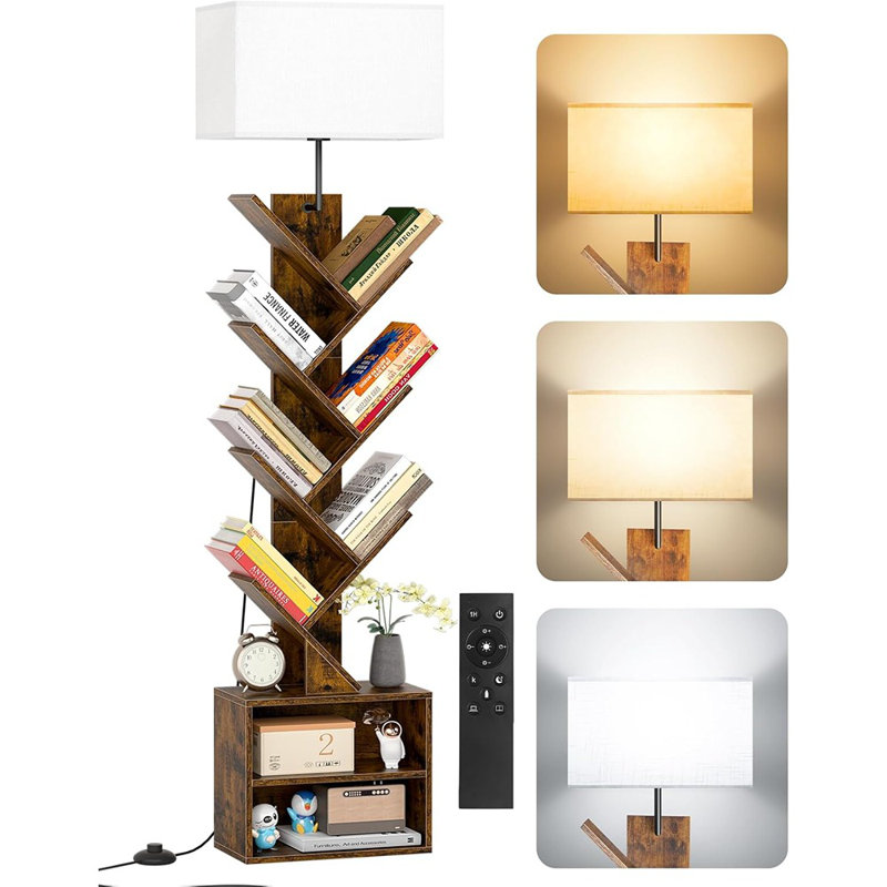 Bibliothèque à 9 niveaux Modern Tree