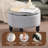 24'' Wide Upholstered Round Storage Ottoman-1742175519