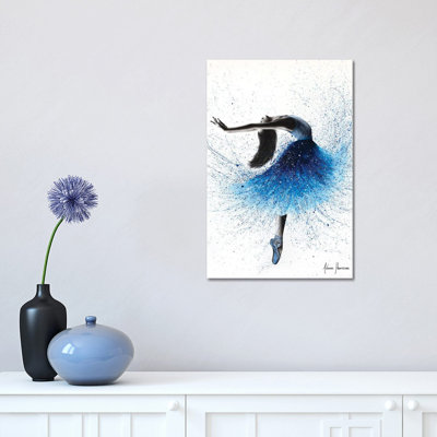 Crystal Fountain Dance by Ashvin Harrison - Print on Canvas