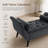 Velvet Upholstered Flip Top and Storage Bench-1372117905