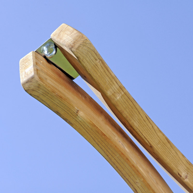 Globo Single Wood Chair Stand