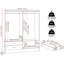Cascio 4 Door Wardrobe-86245627
