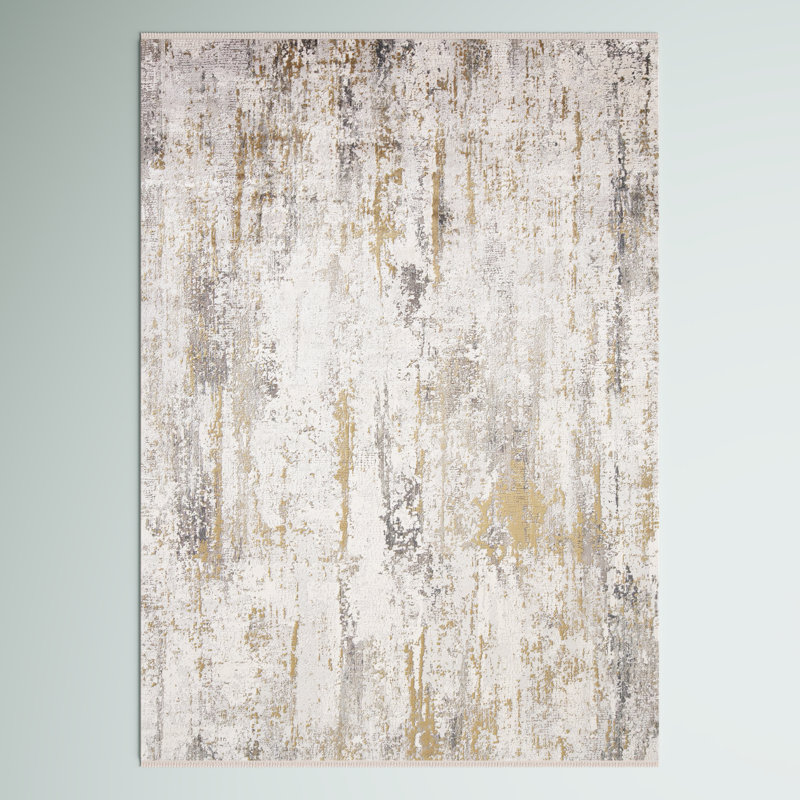 Whitten Performance Abstract Indoor Rug, Rectangle 7'9" x 11'