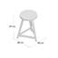 Adriana Metal Accent Stool