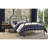 Annabelle Platform Bed Vintage Open Frame, Industrial Pipe Cast with Copper Handbrush Accent-50154685