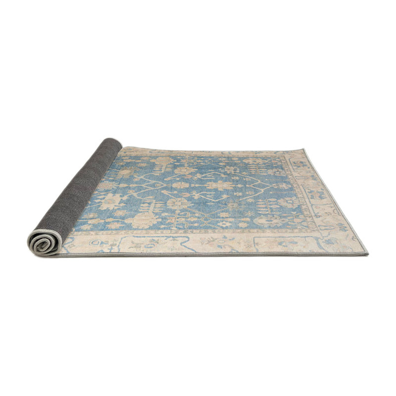 Tapis abstrait moderne 4595, Rond 8 pi