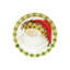 Old St. Nick Handmade Earthenware Salad/Dessert Plate