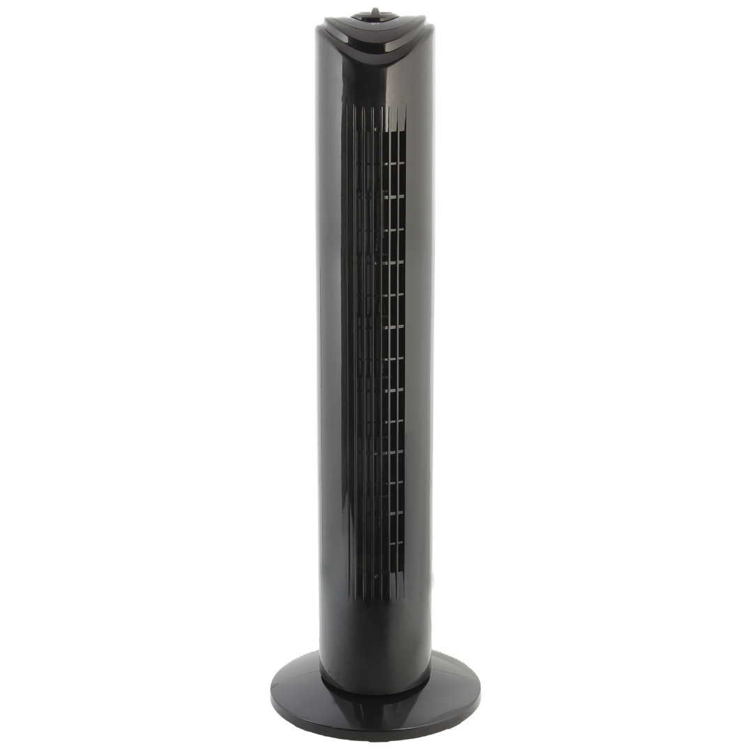 Seasons Comfort Tower Fan, 40W, 3 Speeds, Oscillating, Electric, Indoor - FTW29B Seasons Comfort