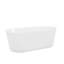 Baignoire autoportante en acrylique poli L 66 1/2 po x l 29 po x H 22 3/4 po DreamLine Aqua-118166178