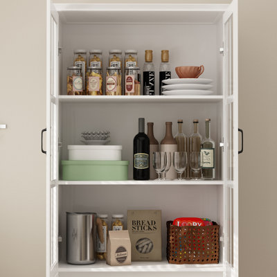 Hokku Designs Couffer 78.7'' Kitchen Pantry | Wayfair