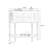 Black+Brown Solid Wood Console Table-574898393