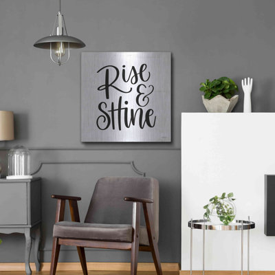 Rise & Shine ' by Imperfect Dust, Metal Wall Art