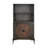 Forbis 2 Door Bookshelf