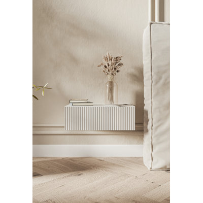 Rekia 50cm W Manufactured Wood Bedside Table