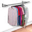 Fairhill 183cm Wall Mounted Clothes Rack-514623710
