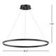 Mills Single Light Dimmable LED Pendant