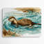 Art mural en métal beige-1076573822