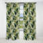 Motif tropical de lignes tropicales I - Rideau floral - Rideau occultant floral - 1 panneau-107534927