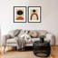 Adreille Modern Prose - ensemble de 2 reproductions d'art encadrées par W. Stramel-59378564-59378568