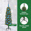 Artificial Christmas Tree with 150 LEDs with Stand-165621308-165621458