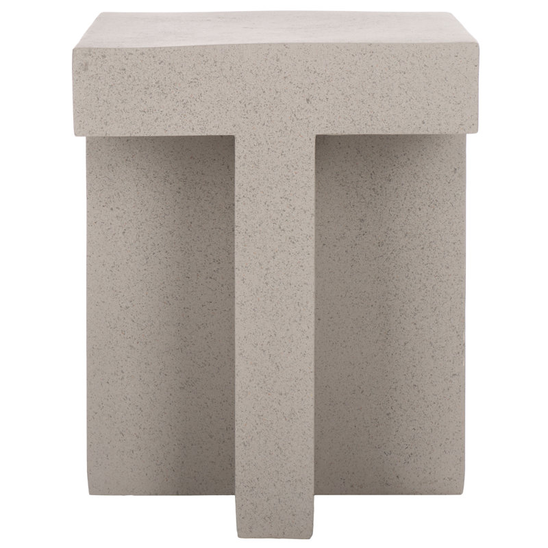 Aldrich Square Accent Table, Gray