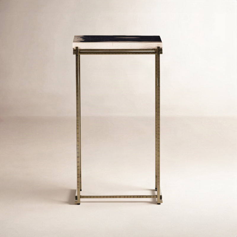 Wurster Stone Top End Table
