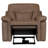 brown zero gravity dual power recliner