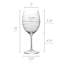 Cheers 24 oz. Red Wine Glasses