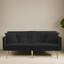 Canapé-lit inclinable convertible de 69 po de largeur avec porte-gobelet-44977390