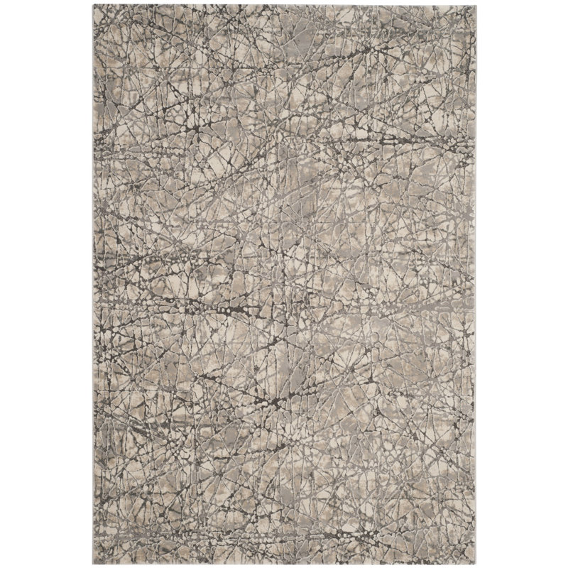 Edvin Performance Abstract Rug, Rectangle 3'3" x 5'