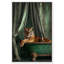 «Elegant Tiger Bath Canvas» par Notoriart-105310121-105310138