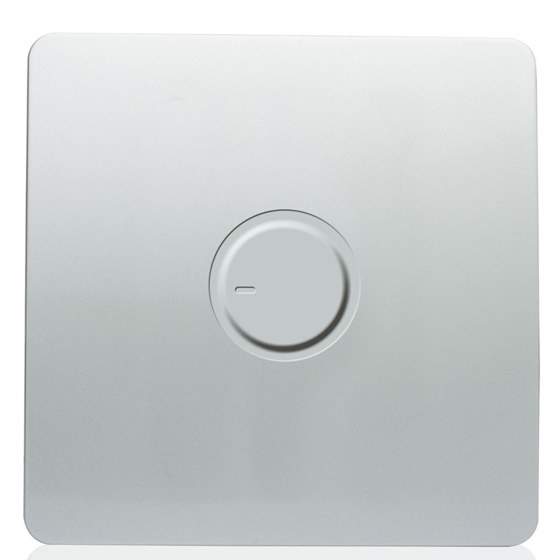 Wymondham Wall Mounted Dimmer, Silver