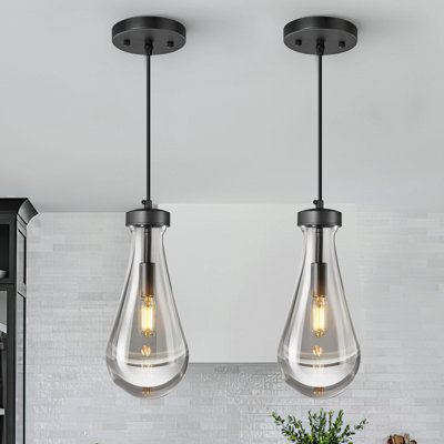 Luminaires suspendus en goutte d'eau Eduardo