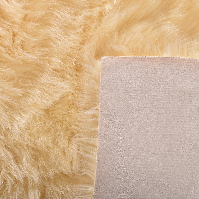 Cheveyo Faux Sheepskin Indoor Rug, Runner 2' x 6'