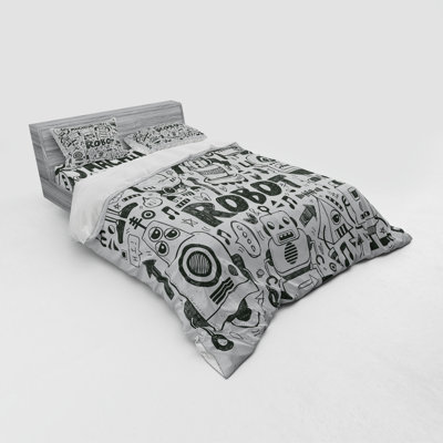 Robot Quilt Set