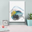 «Abstract Landscape No. 19» par Jan Weiss, art mural sur toile-1162424411